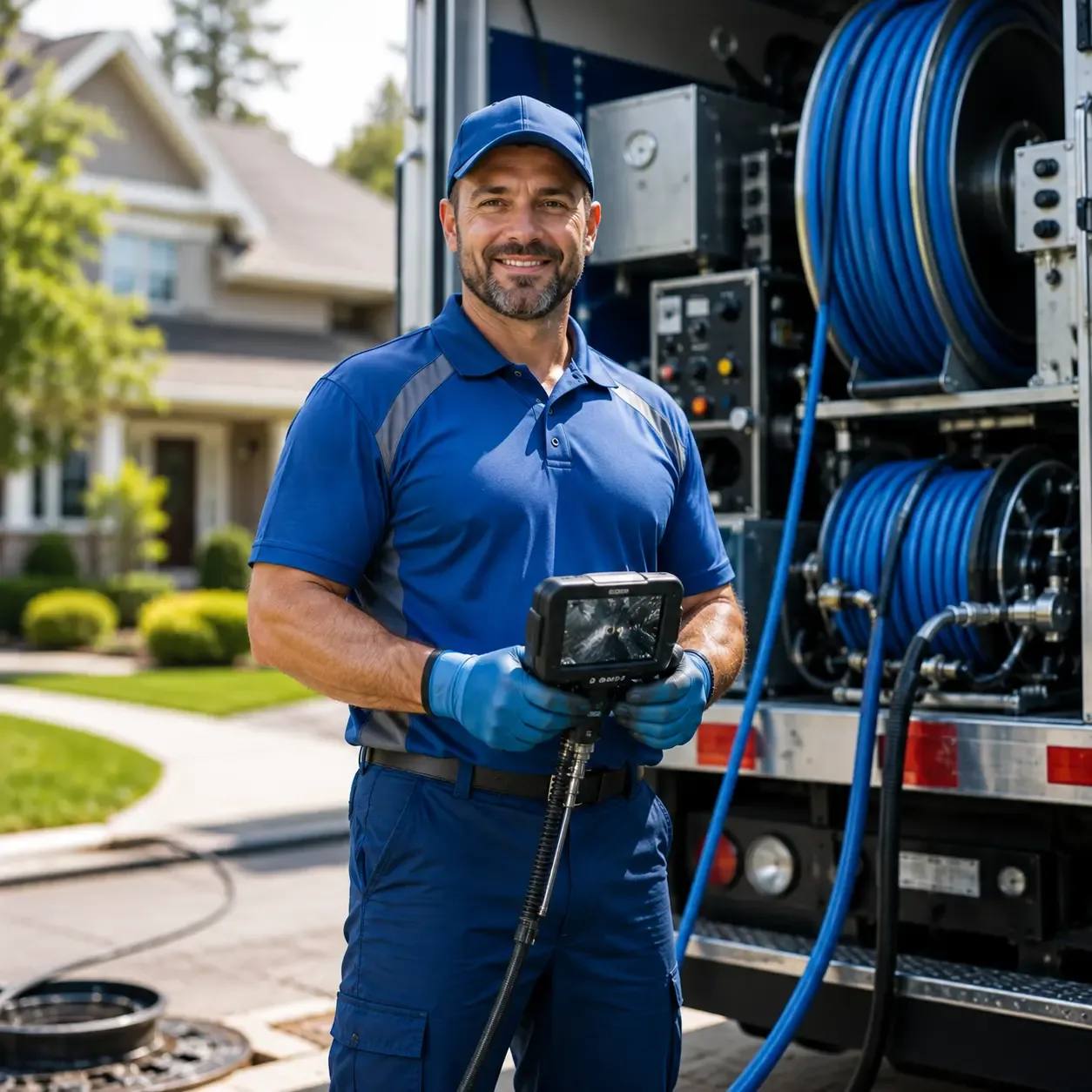 Local outdoor drain cleaning specialists in Stittville, NY